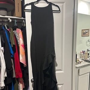Elegant Black Sleeveless Dress